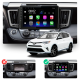 Штатная магнитола Lesko для Toyota RAV4 IV (CA40) 2012-2015 экран 10" 1/16Gb Wi-Fi GPS Base