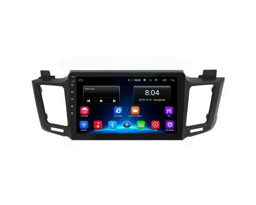 Штатная магнитола Lesko для Toyota RAV4 IV (CA40) 2012-2015 экран 10" 2/32Gb Wi-Fi GPS Base