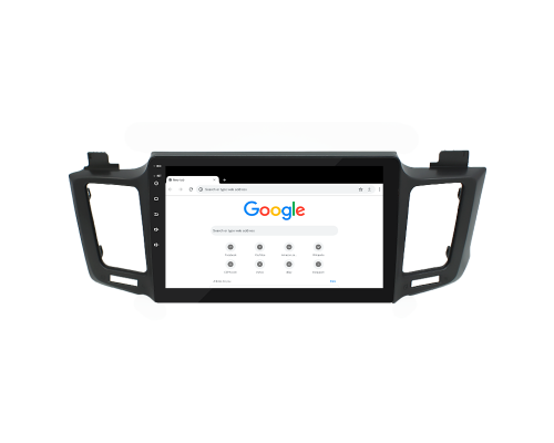 Штатная магнитола Lesko для Toyota RAV4 IV (CA40) 2012-2015 экран 10" 2/32Gb Wi-Fi GPS Base