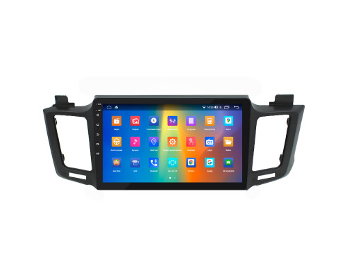 Штатная магнитола Lesko для Toyota RAV4 IV (CA40) 2012-2015 экран 10" 2/32Gb CarPlay 4G Wi-Fi GPS Prime