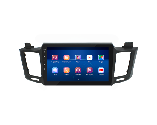 Штатная магнитола Lesko для Toyota RAV4 IV (CA40) 2012-2015 экран 10" 2/32Gb 4G Wi-Fi GPS Top