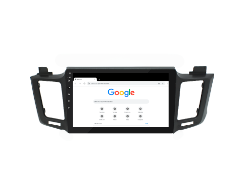 Штатная магнитола Lesko для Toyota RAV4 IV (CA40) 2012-2015 экран 10" 2/32Gb 4G Wi-Fi GPS Top