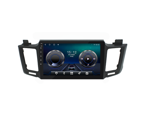 Штатная магнитола Lesko для Toyota RAV4 IV (CA40) 2012-2015 экран 10" 4/32Gb 4G Wi-Fi GPS Top