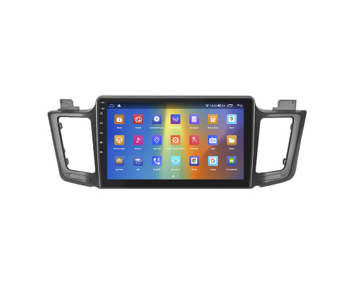 Штатная магнитола Lesko для Toyota RAV4 IV (CA40) Рестайлинг 2015-2019 экран 10" 2/32Gb CarPlay 4G Wi-Fi GPS Prime