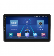 Штатная магнитола Lesko для Toyota Sequoia I 2000-2004 экран 9" 6/128Gb 4G Wi-Fi GPS Top