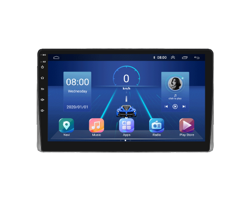 Штатная магнитола Lesko для Toyota Sequoia I 2000-2004 экран 9" 6/128Gb 4G Wi-Fi GPS Top