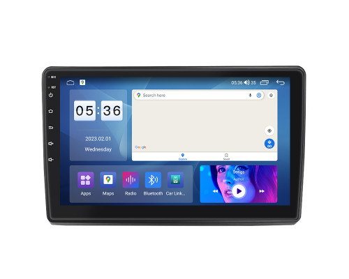 Штатная магнитола Lesko для Toyota Sienna II 2003-2005 экран 9" 2/32Gb CarPlay 4G Wi-Fi GPS Prime