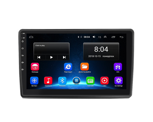 Штатная магнитола Lesko для Toyota Sienna II Рестайлинг 2005-2010 экран 9" 2/32Gb Wi-Fi GPS Base