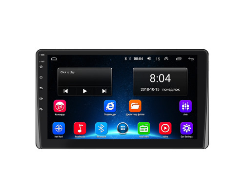 Штатная магнитола Lesko для Toyota Sienna III Рестайлинг 2014-2017 экран 9" 2/32Gb Wi-Fi GPS Base