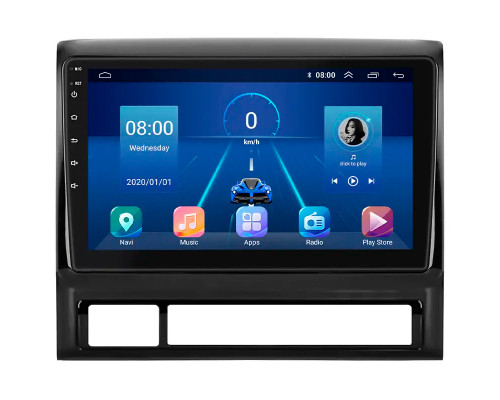 Штатная магнитола Lesko для Toyota Tacoma II 2004-2011 экран 9" 6/128Gb 4G Wi-Fi GPS Top
