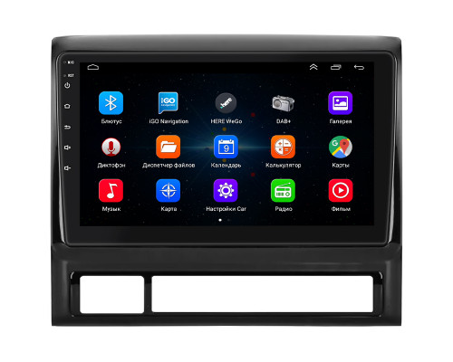 Штатная магнитола Lesko для Toyota Tacoma II Рестайлинг 2011-2015 экран 9" 1/16Gb Wi-Fi GPS Base