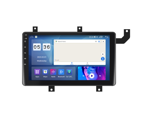 Штатная магнитола Lesko для Toyota Tacoma III 2015-н.в. экран 9" 2/32Gb CarPlay 4G Wi-Fi GPS Prime