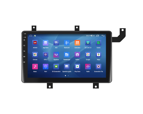 Штатная магнитола Lesko для Toyota Tacoma III 2015-н.в. экран 9" 2/32Gb CarPlay 4G Wi-Fi GPS Prime