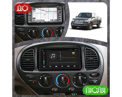Штатная магнитола Lesko для Toyota Tundra I Рестайлинг 2002-2006 экран 9" 1/16Gb Wi-Fi GPS Base