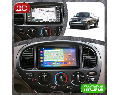 Штатная магнитола Lesko для Toyota Tundra I Рестайлинг 2002-2006 экран 9" 2/32Gb CarPlay 4G Wi-Fi GPS Prime