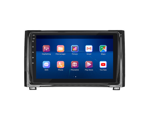 Штатная магнитола Lesko для Toyota Tundra II 2007-2013 экран 9" 4/64Gb 4G Wi-Fi GPS Top