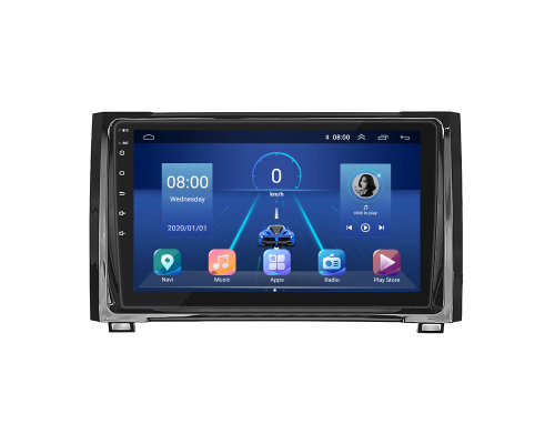 Штатная магнитола Lesko для Toyota Tundra II 2007-2013 экран 9" 6/128Gb 4G Wi-Fi GPS Top