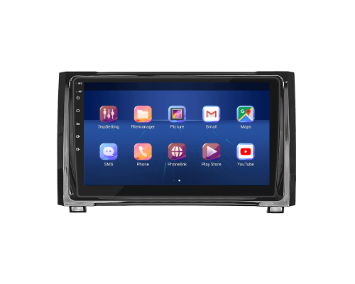 Штатная магнитола Lesko для Toyota Tundra II 2007-2013 экран 9" 6/128Gb 4G Wi-Fi GPS Top