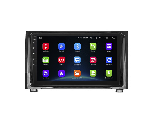 Штатная магнитола Lesko для Toyota Tundra II Рестайлинг 2013-2021 экран 9" 2/32Gb Wi-Fi GPS Base