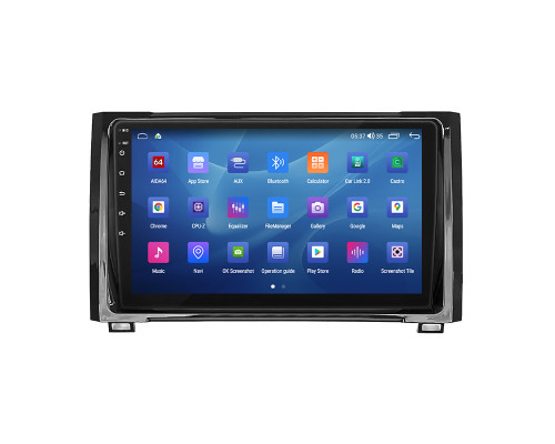 Штатная магнитола Lesko для Toyota Tundra II Рестайлинг 2013-2021 экран 9" 4/64Gb CarPlay 4G Wi-Fi GPS Prime