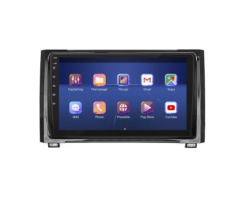 Штатная магнитола Lesko для Toyota Tundra II Рестайлинг 2013-2021 экран 9" 2/32Gb 4G Wi-Fi GPS Top