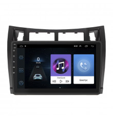 Штатная магнитола Lesko для Toyota Vitz II (XP90) 2005-2011 экран 9" 1/16Gb Wi-Fi GPS Base