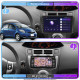 Штатная магнитола Lesko для Toyota Vitz II (XP90) 2005-2011 экран 9" 2/32Gb Wi-Fi GPS Base