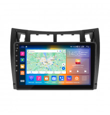 Штатная магнитола Lesko для Toyota Vitz II (XP90) 2005-2011 экран 9" 2/32Gb CarPlay 4G Wi-Fi GPS Prime