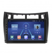 Штатная магнитола Lesko для Toyota Vitz II (XP90) 2005-2011 экран 9" 2/32Gb 4G Wi-Fi GPS Top