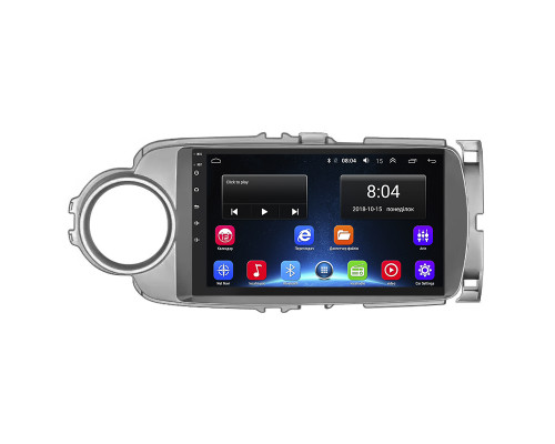 Штатная магнитола Lesko для Toyota Yaris III 2010-2014 экран 9" 2/32Gb Wi-Fi GPS Base