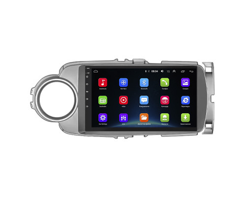 Штатная магнитола Lesko для Toyota Yaris III 2010-2014 экран 9" 2/32Gb Wi-Fi GPS Base