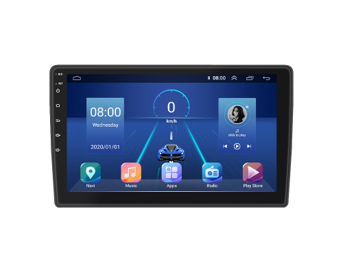 Штатная магнитола Lesko для Volkswagen Amarok I 2010-2016 экран 10" 6/128Gb 4G Wi-Fi GPS Top