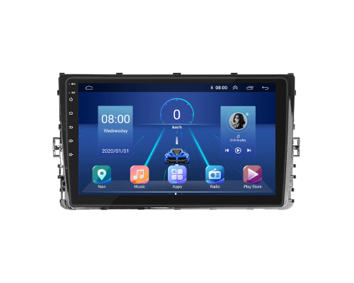 Штатная магнитола Lesko для Volkswagen Arteon I Рестайлинг 2020-н.в. экран 9" 6/128Gb 4G Wi-Fi GPS Top