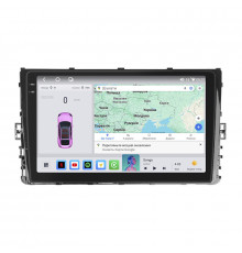 Штатная магнитола Lesko для Volkswagen Atlas I 2017-2020 экран 9" 4/64 QLED CarPlay 4G Wi-Fi GPS 360 Prime