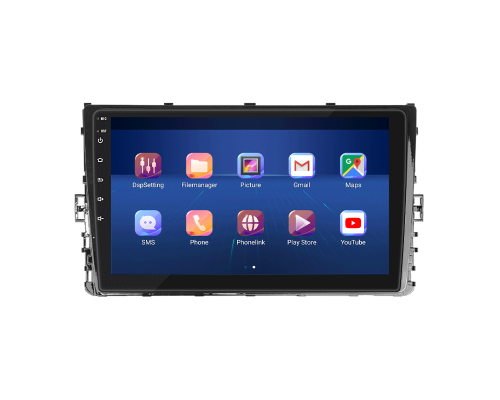 Штатная магнитола Lesko для Volkswagen Atlas I 2017-2020 экран 9" 6/128Gb 4G Wi-Fi GPS Top