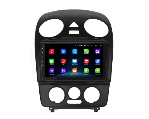 Штатная магнитола Lesko для Volkswagen Beetle I (A4) Рестайлинг 2005-2010 экран 9" 2/32Gb Wi-Fi GPS Base