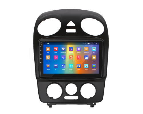 Штатная магнитола Lesko для Volkswagen Beetle I (A4) Рестайлинг 2005-2010 экран 9" 2/32Gb CarPlay 4G Wi-Fi GPS Prime