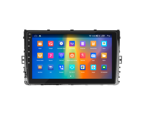 Штатная магнитола Lesko для Volkswagen Bora IV 2018-н.в. экран 9" 2/32Gb CarPlay 4G Wi-Fi GPS Prime