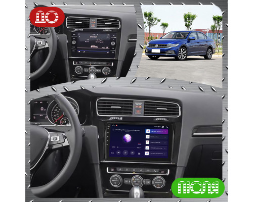 Штатная магнитола Lesko для Volkswagen Bora IV 2018-н.в. экран 9" 4/64Gb CarPlay 4G Wi-Fi GPS Prime