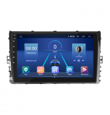 Штатная магнитола Lesko для Volkswagen Bora IV 2018-н.в. экран 9" 6/128Gb 4G Wi-Fi GPS Top