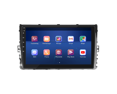 Штатная магнитола Lesko для Volkswagen Bora IV 2018-н.в. экран 9" 6/128Gb 4G Wi-Fi GPS Top