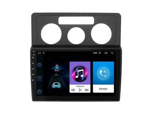 Штатная магнитола Lesko для Volkswagen Caddy III 2004-2010 экран 10" 1/16Gb Wi-Fi GPS Base