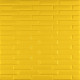 3D панель самоклеющаяся кладка 700х770х7мм Желтая (037) SW-00000302