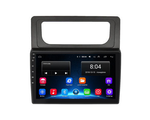 Штатная магнитола Lesko для Volkswagen Caddy III Рестайлинг 2010-2015 экран 10" 2/32Gb Wi-Fi GPS Base