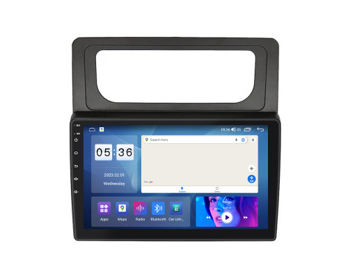 Штатная магнитола Lesko для Volkswagen Caddy III Рестайлинг 2010-2015 экран 10" 4/64Gb CarPlay 4G Wi-Fi GPS Prime