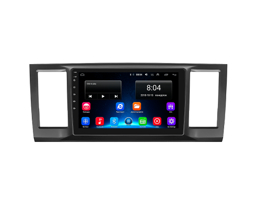 Штатная магнитола Lesko для Volkswagen Caravelle T6 2015-2020 экран 9" 2/32Gb Wi-Fi GPS Base