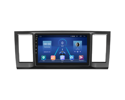 Штатная магнитола Lesko для Volkswagen Caravelle T6 2015-2020 экран 9" 6/128Gb 4G Wi-Fi GPS Top