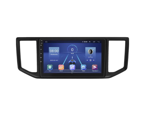 Штатная магнитола Lesko для Volkswagen Crafter II 2017-н.в. экран 10" 6/128Gb 4G Wi-Fi GPS Top
