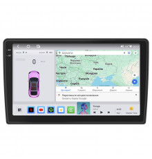 Штатная магнитола Lesko для Volkswagen Eos I 2006-2011 экран 10" 4/64 QLED CarPlay 4G Wi-Fi GPS 360 Prime