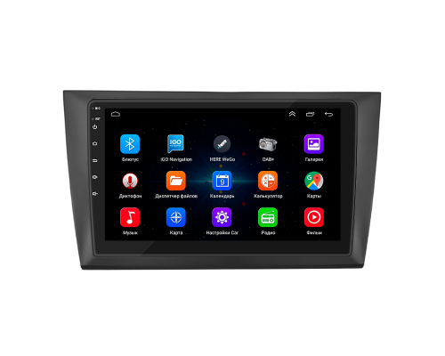 Штатная магнитола Lesko для Volkswagen Golf VI 2008-2012 экран 9" 1/16Gb Wi-Fi GPS Base